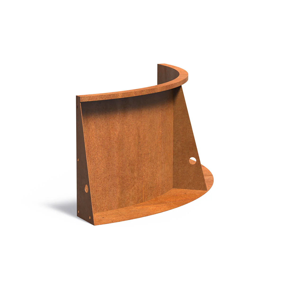 Retaining Walls Corten - Inside Curve - Image 14