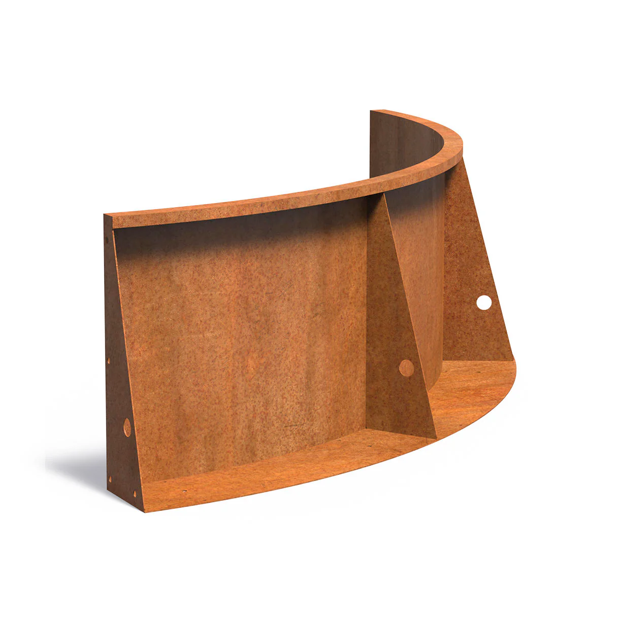 Retaining Walls Corten - Inside Curve - Image 15