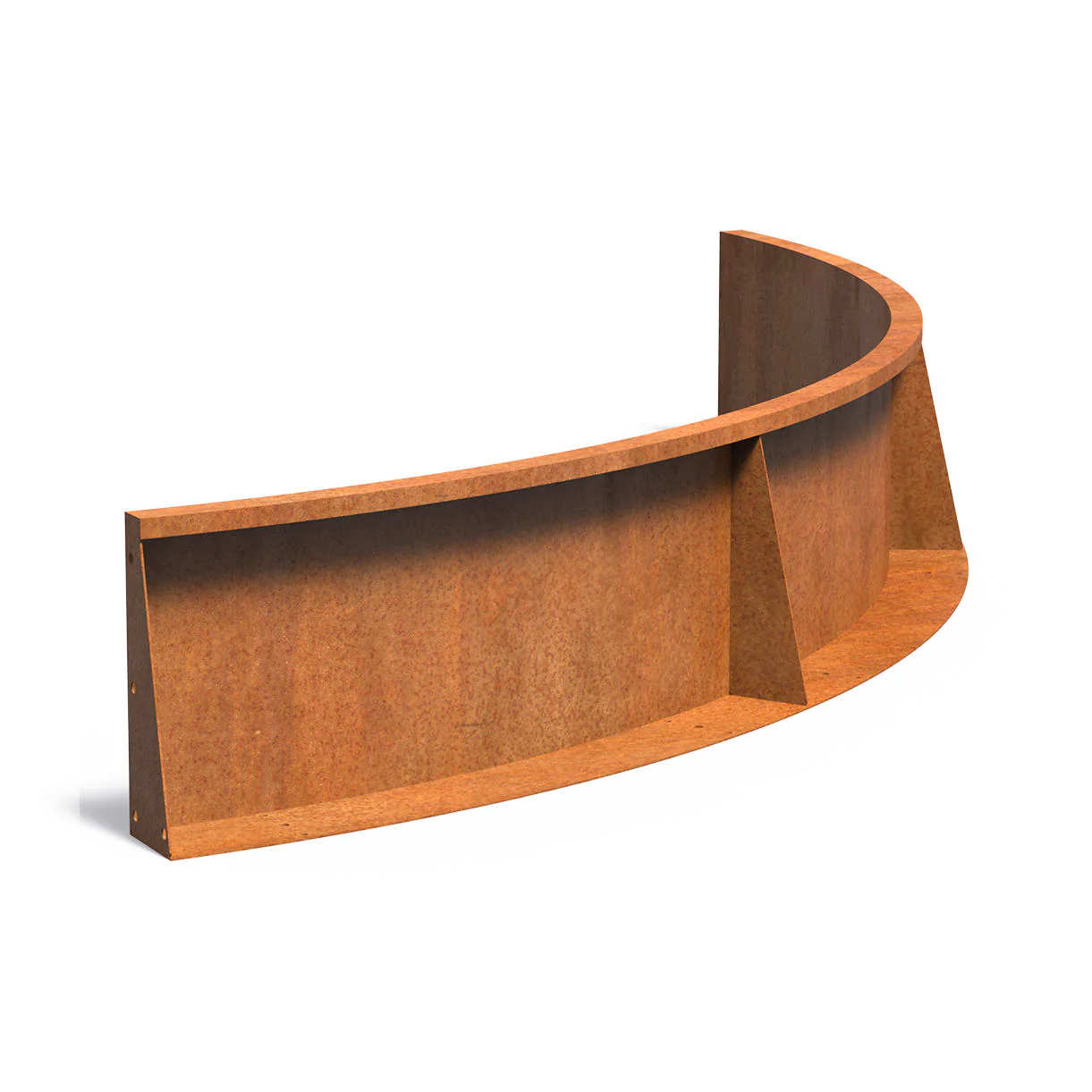 Retaining Walls Corten - Inside Curve - Image 2