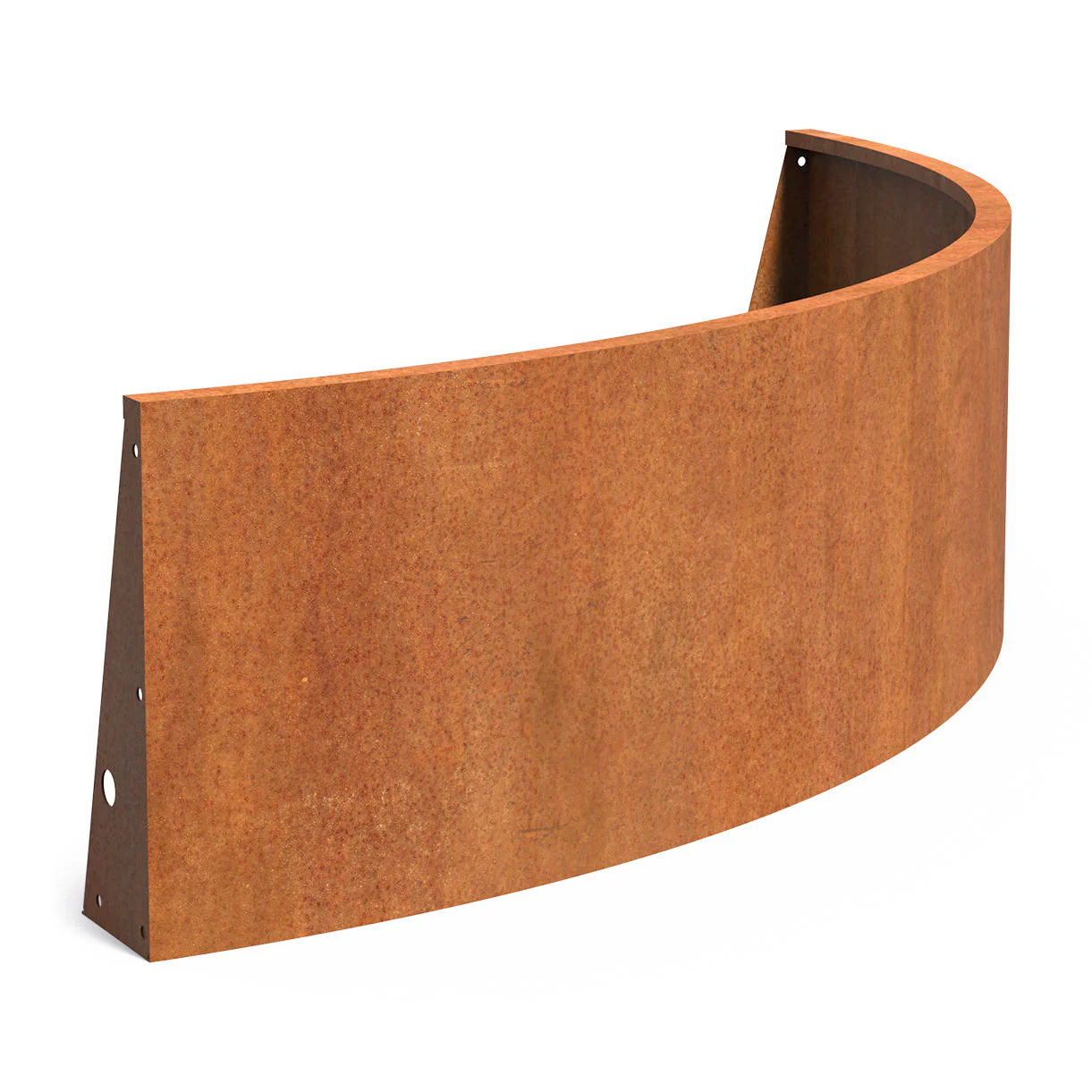 Retaining Walls Corten - Outside Curve - Image 3