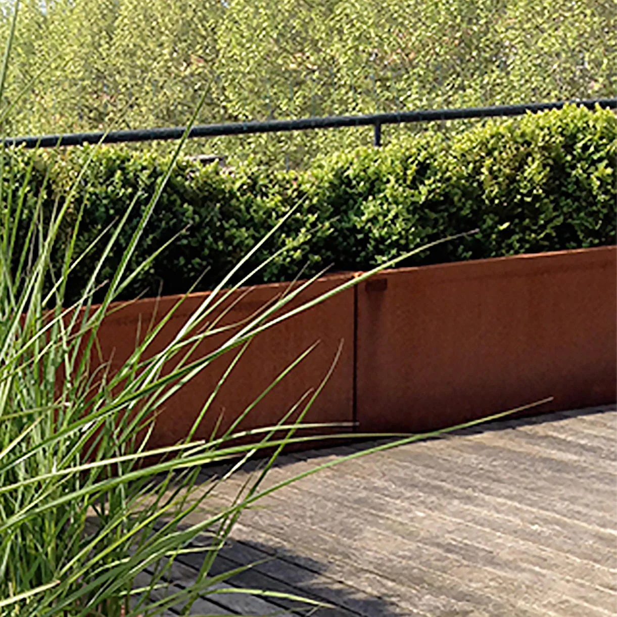 Retaining Walls Corten Straight