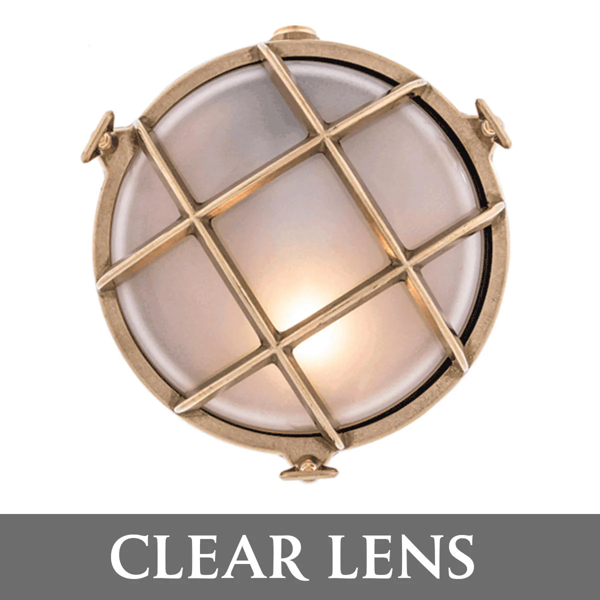 Round Brass Bulkhead Lights - Image 8