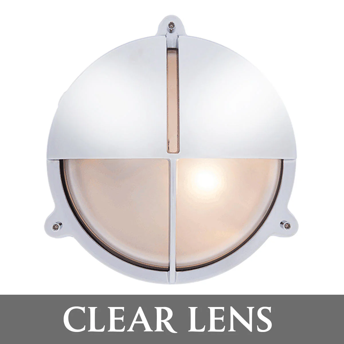 Round Bulkhead Lights with Split Shade - Image 12