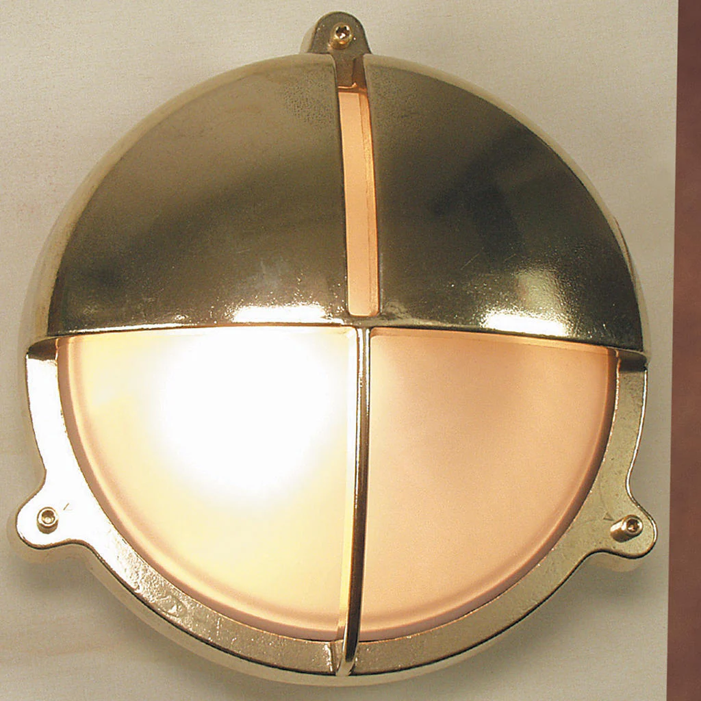 Round Bulkhead Lights with Split Shade - Image 2