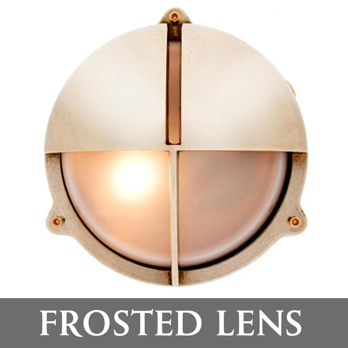 Round Bulkhead Lights with Split Shade - Image 5