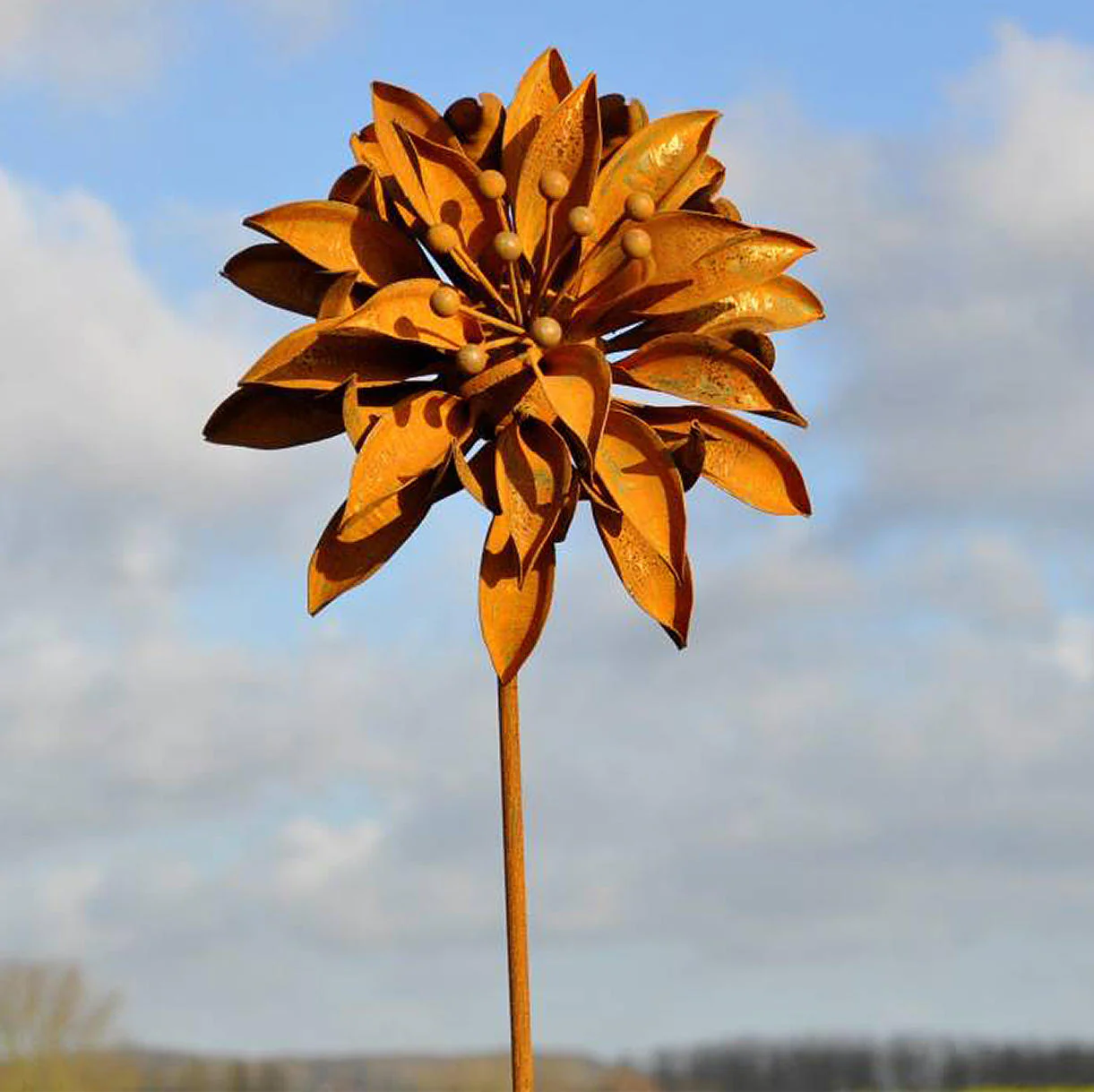 Rusted Aquilegia Flower