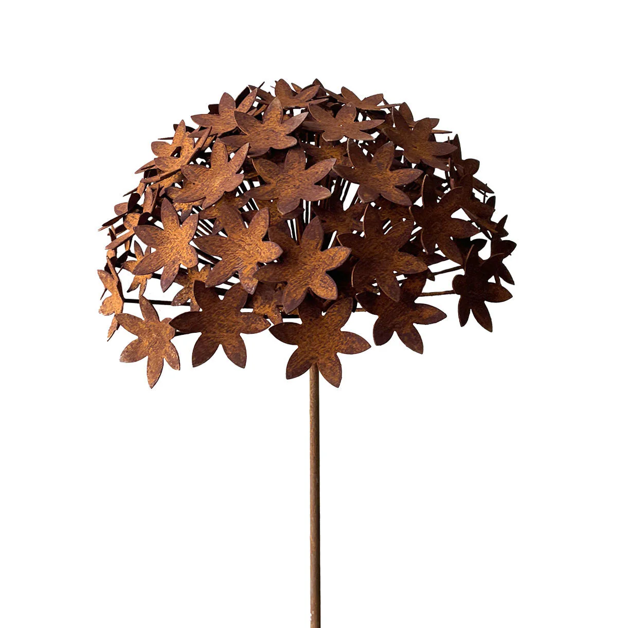 Rusted Large Allium Flower - Image 4