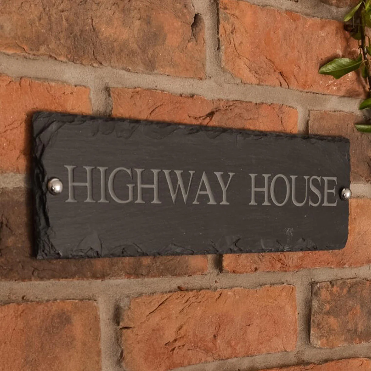 Rustic Slate One Line House Signs - Image 3