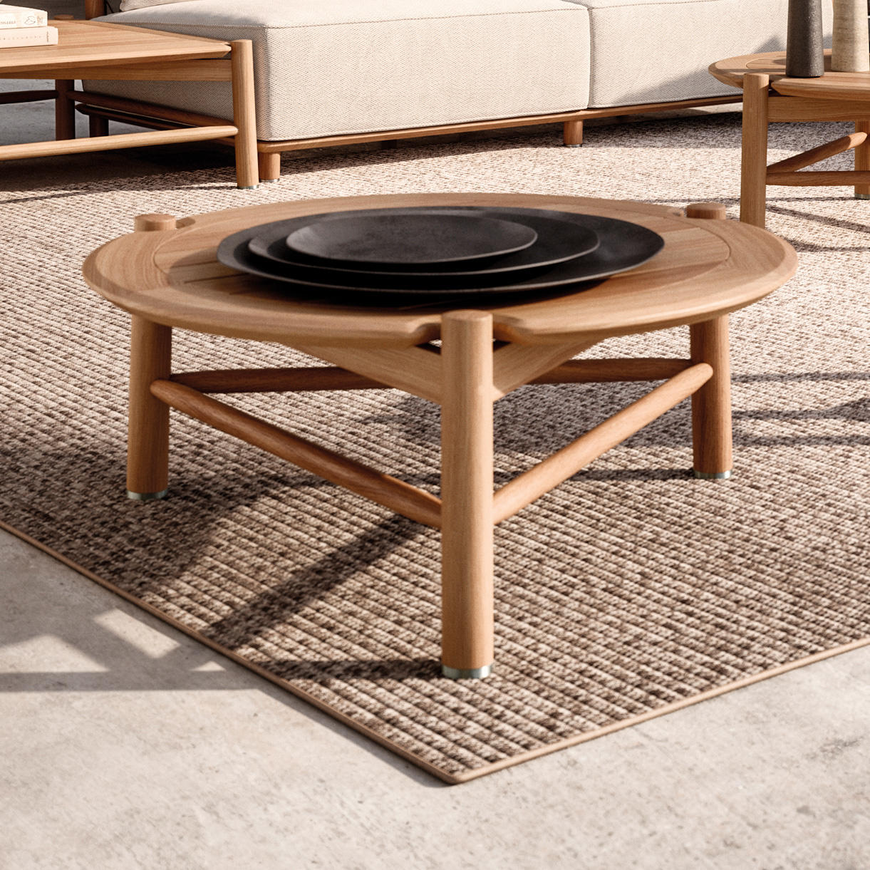 Salina Round Coffee Table