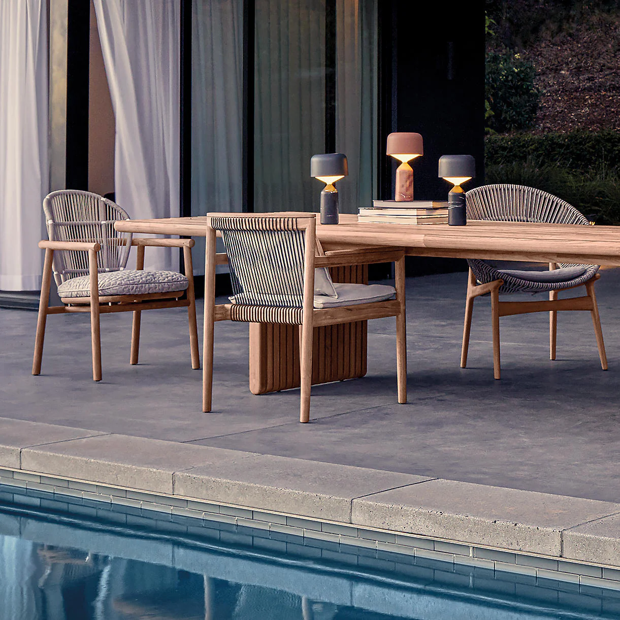 Saranac Dining Chair with Arms - Image 2