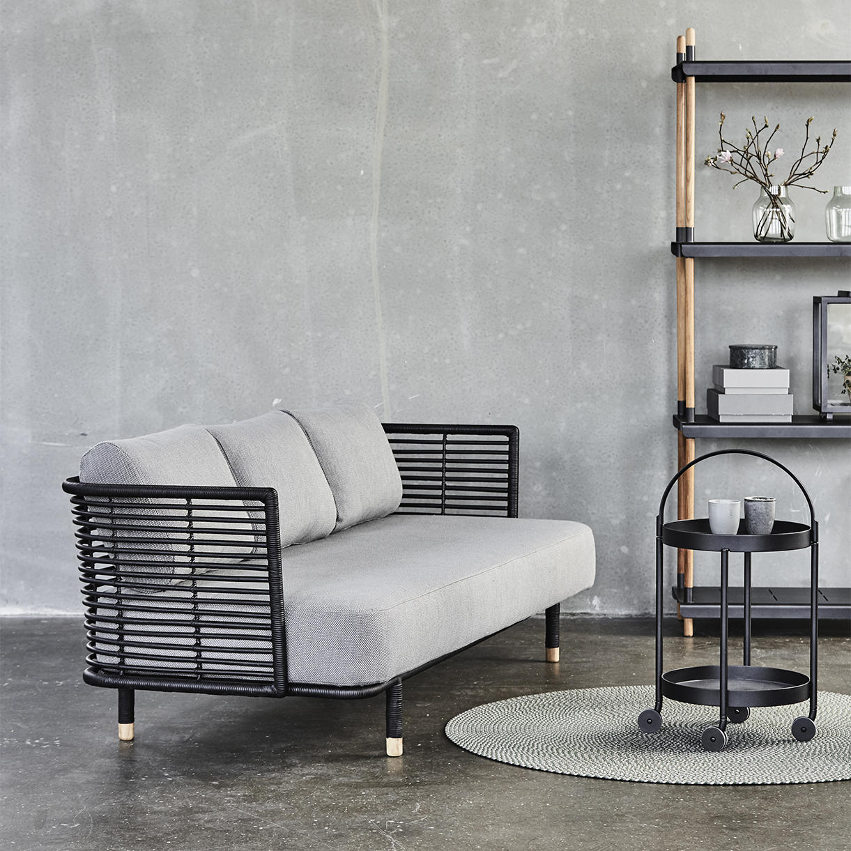 Sense Indoor 3 Seater Sofa - Image 3