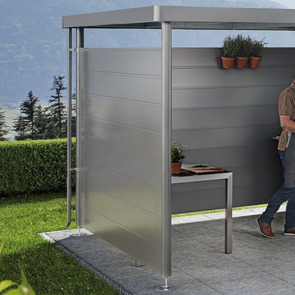 Side wall for HighLine Shed Canopy