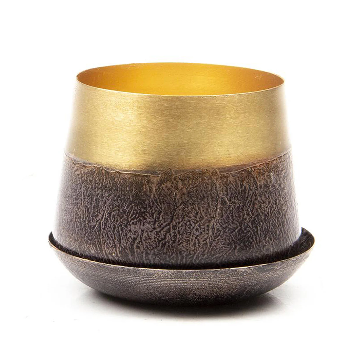Small Lustre Planter with Saucer - Image 9