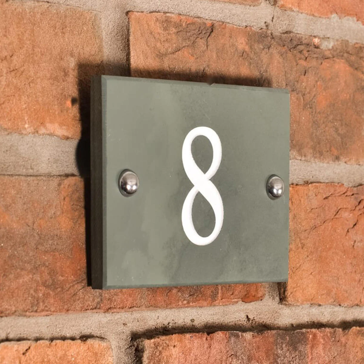 Smooth Slate House Numbers - Image 3
