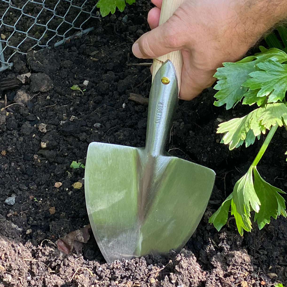 Sneeboer Great Dixter Planting Spade - Image 2