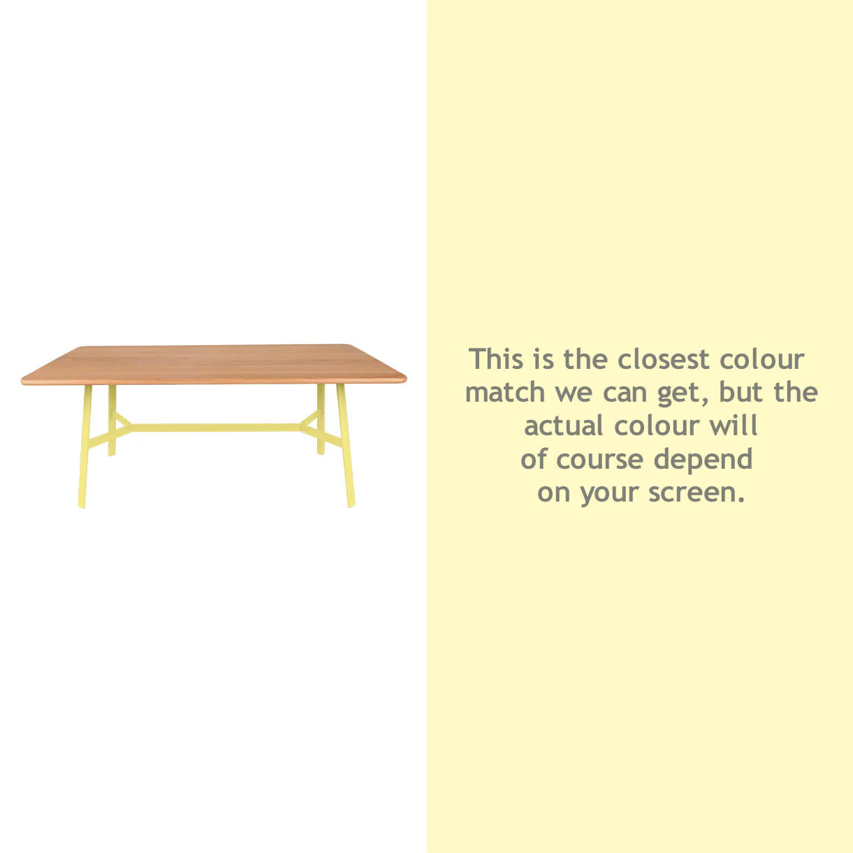 SO'O Indoor Oak 180 x 90cm Table - Image 10