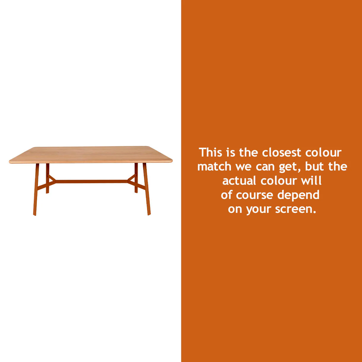SO'O Indoor Oak 180 x 90cm Table - Image 11