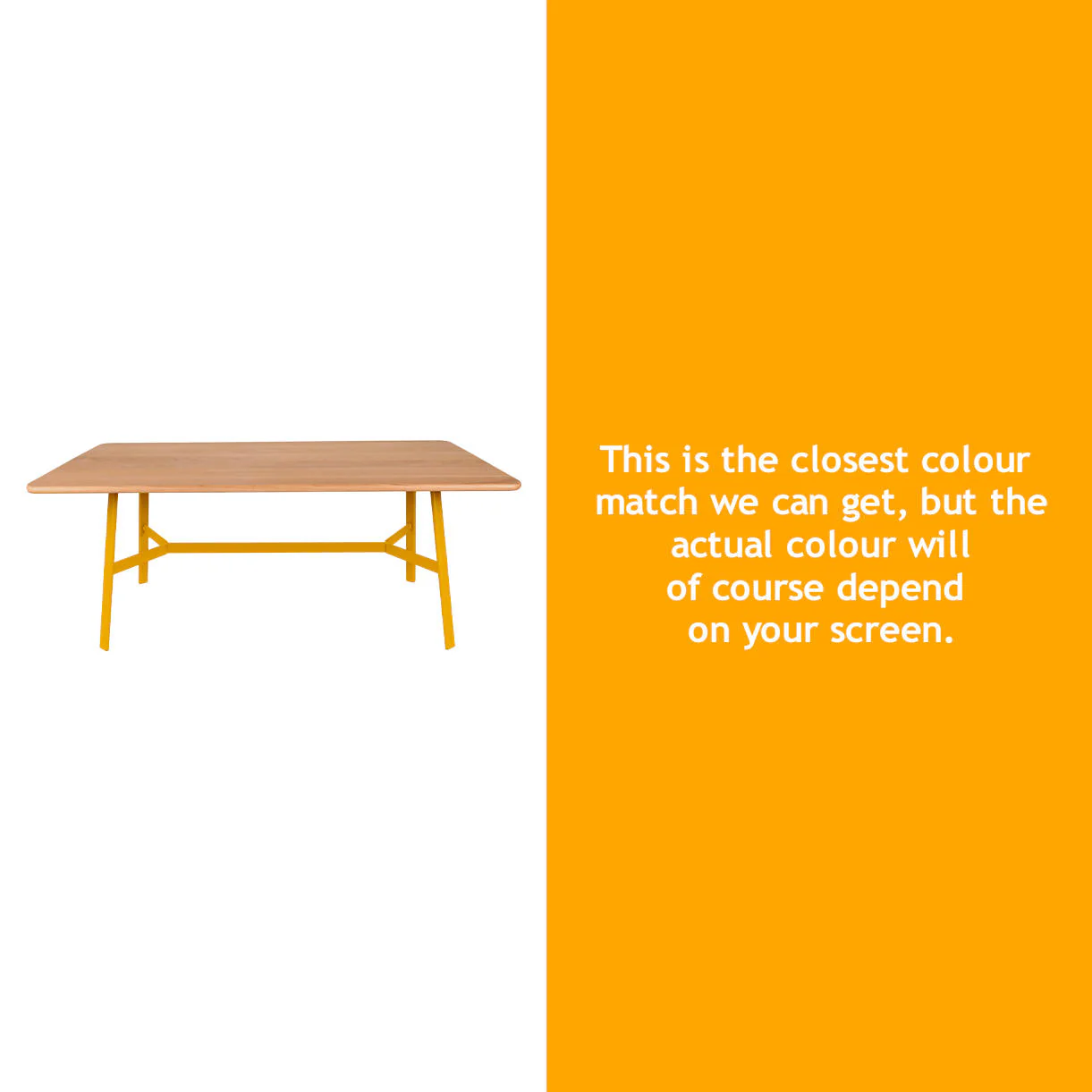 SO'O Indoor Oak 180 x 90cm Table - Image 12