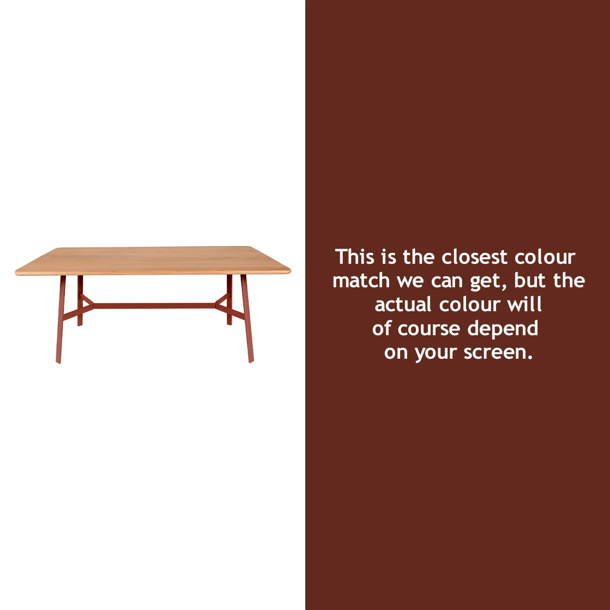 SO'O Indoor Oak 180 x 90cm Table - Image 14