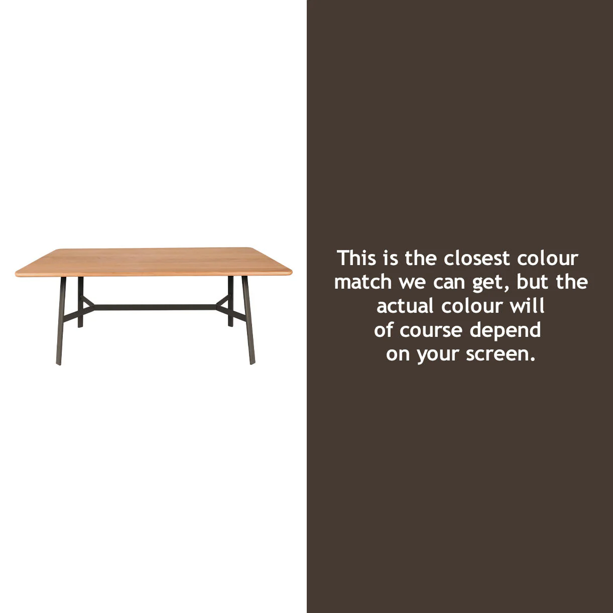 SO'O Indoor Oak 180 x 90cm Table - Image 16