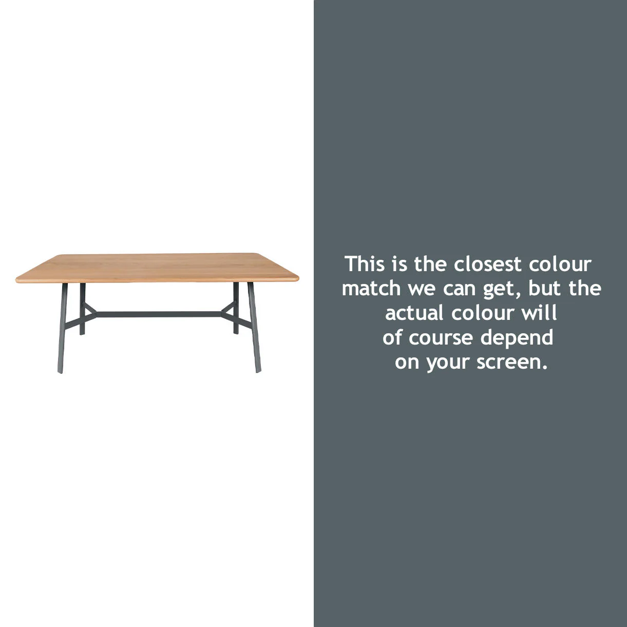 SO'O Indoor Oak 180 x 90cm Table - Image 17