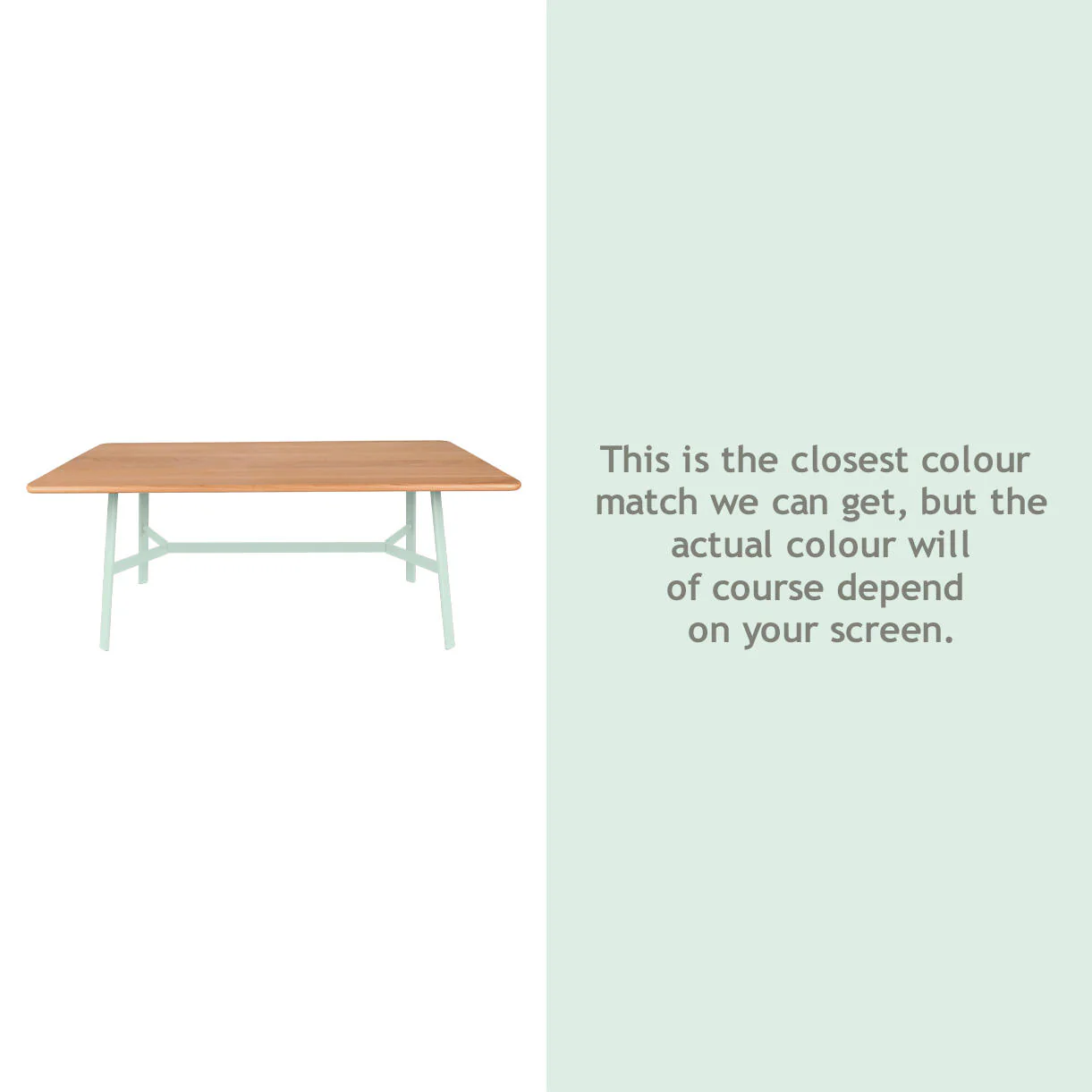 SO'O Indoor Oak 180 x 90cm Table - Image 18