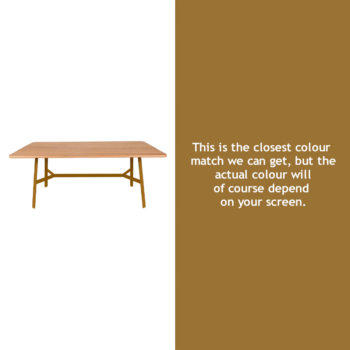 SO'O Indoor Oak 180 x 90cm Table - Image 25