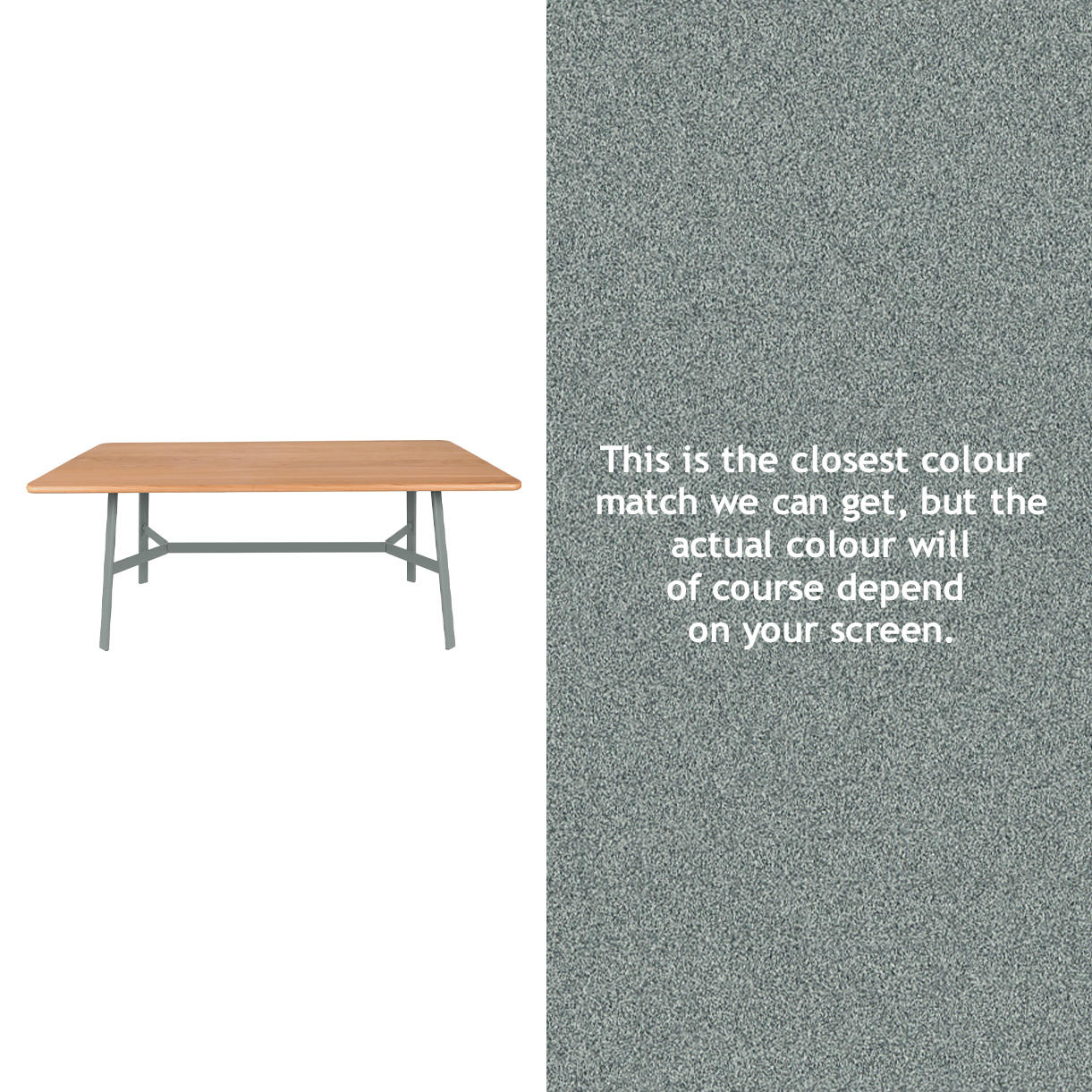 SO'O Indoor Oak 180 x 90cm Table - Image 4