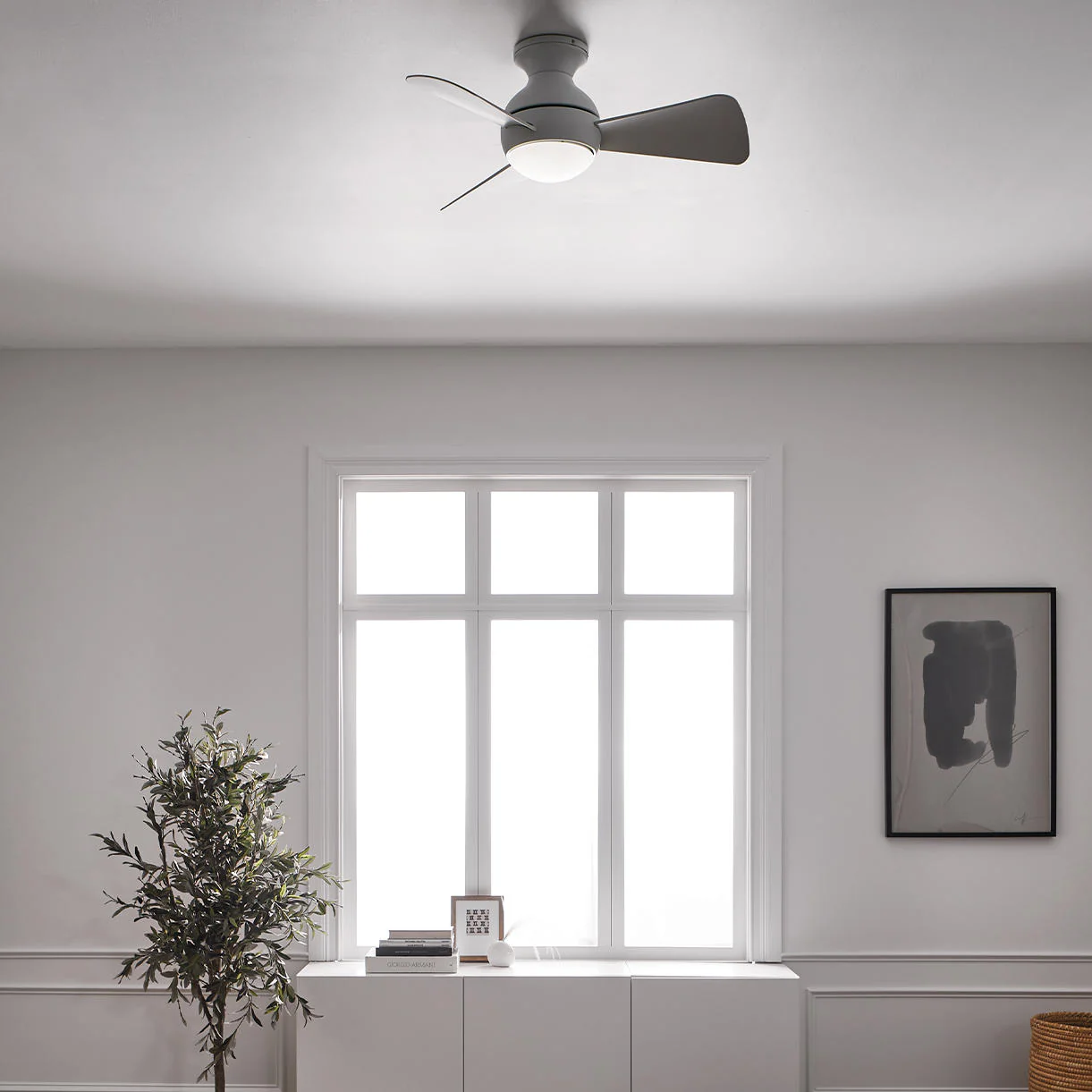 Sola Ceiling Fan with LED Light - Image 2