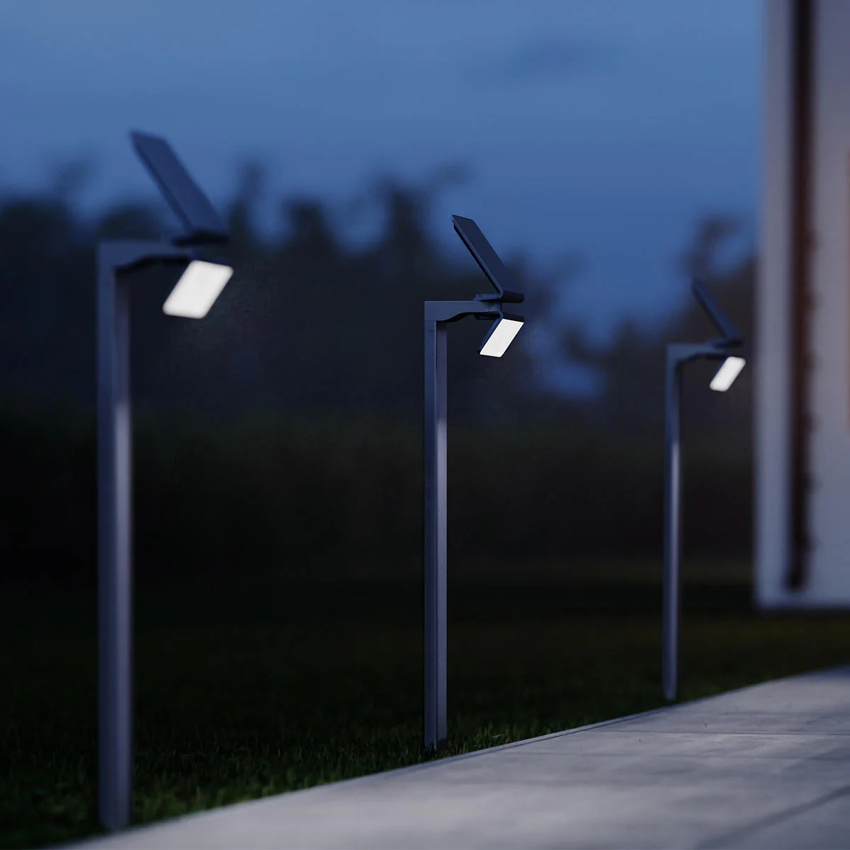 Solar Garden Path LED Lights - Image 2