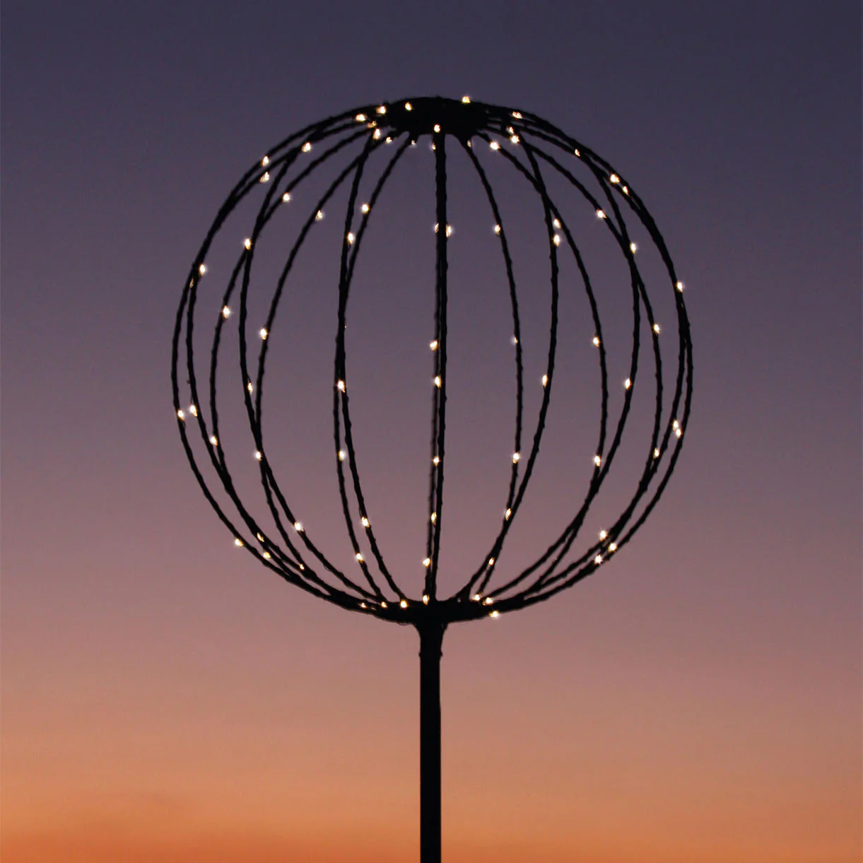 Solar Outdoor LED Decorative Spheres - Image 3
