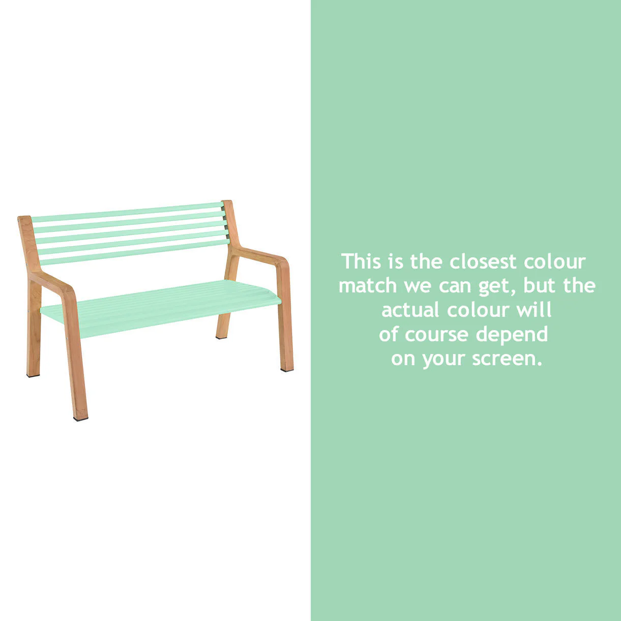 Somerset Bench with Teak Legs - Image 10