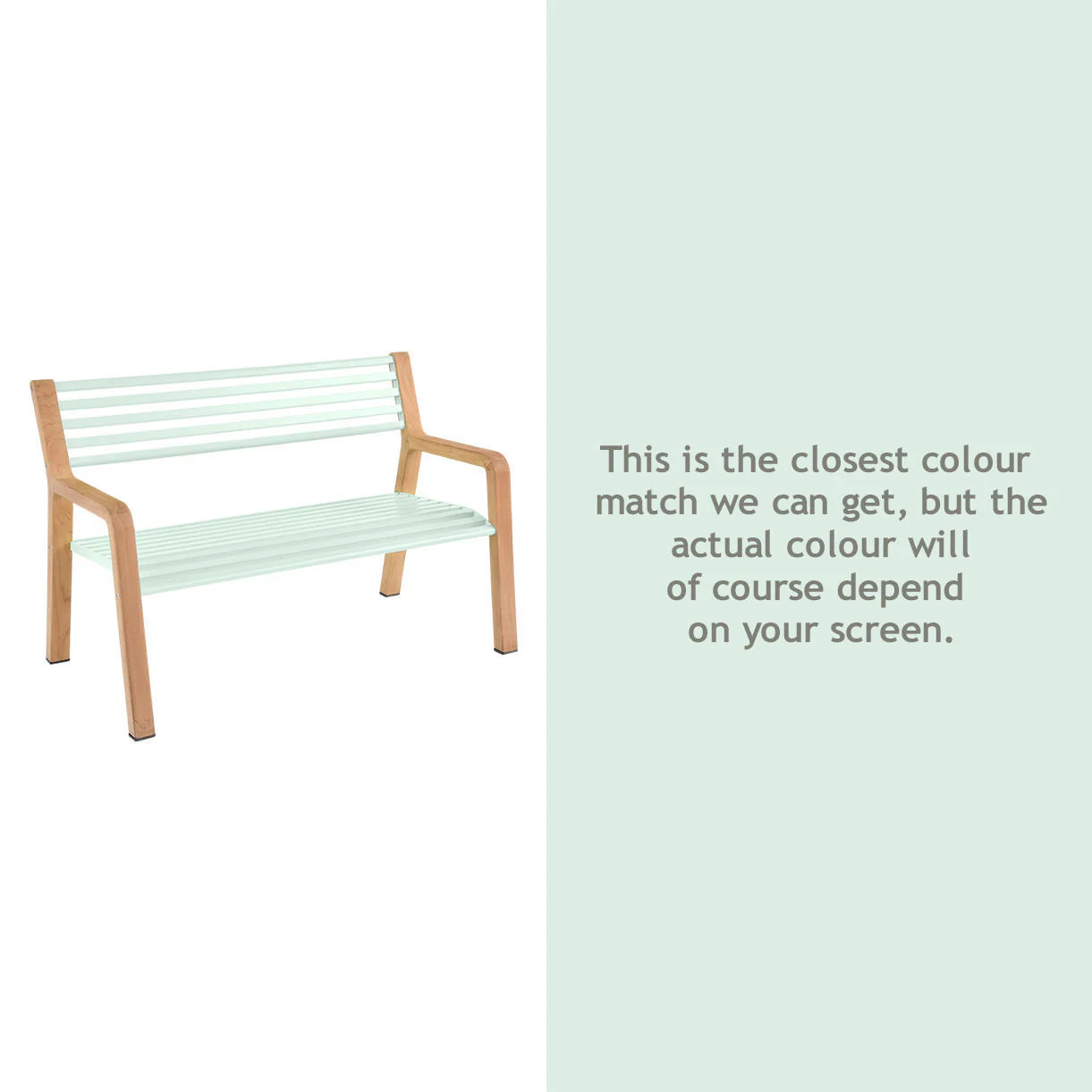 Somerset Bench with Teak Legs - Image 11