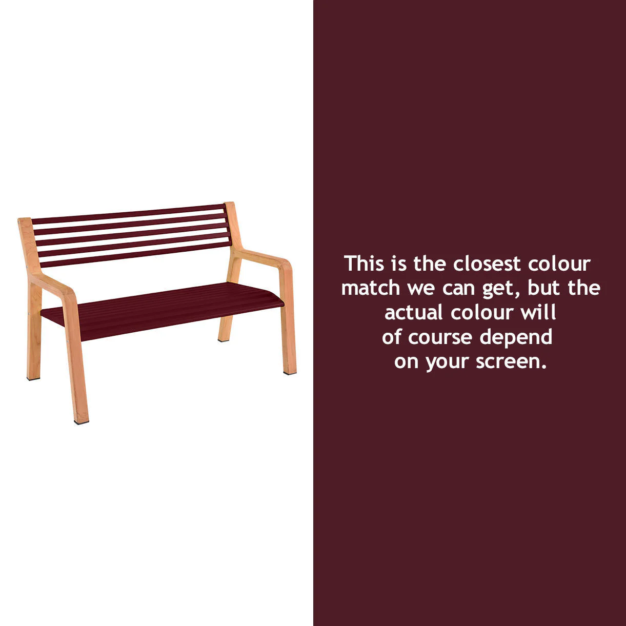 Somerset Bench with Teak Legs - Image 13