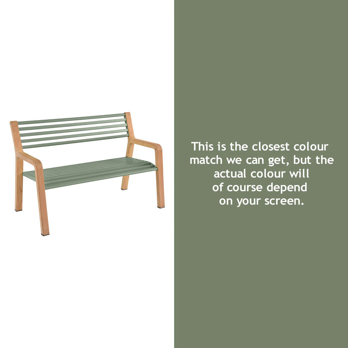 Somerset Bench with Teak Legs - Image 20