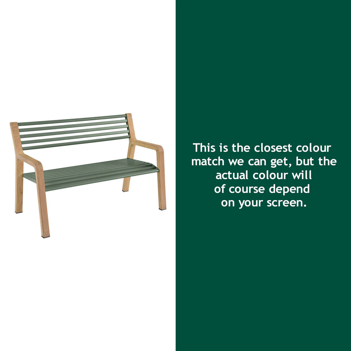Somerset Bench with Teak Legs - Image 22