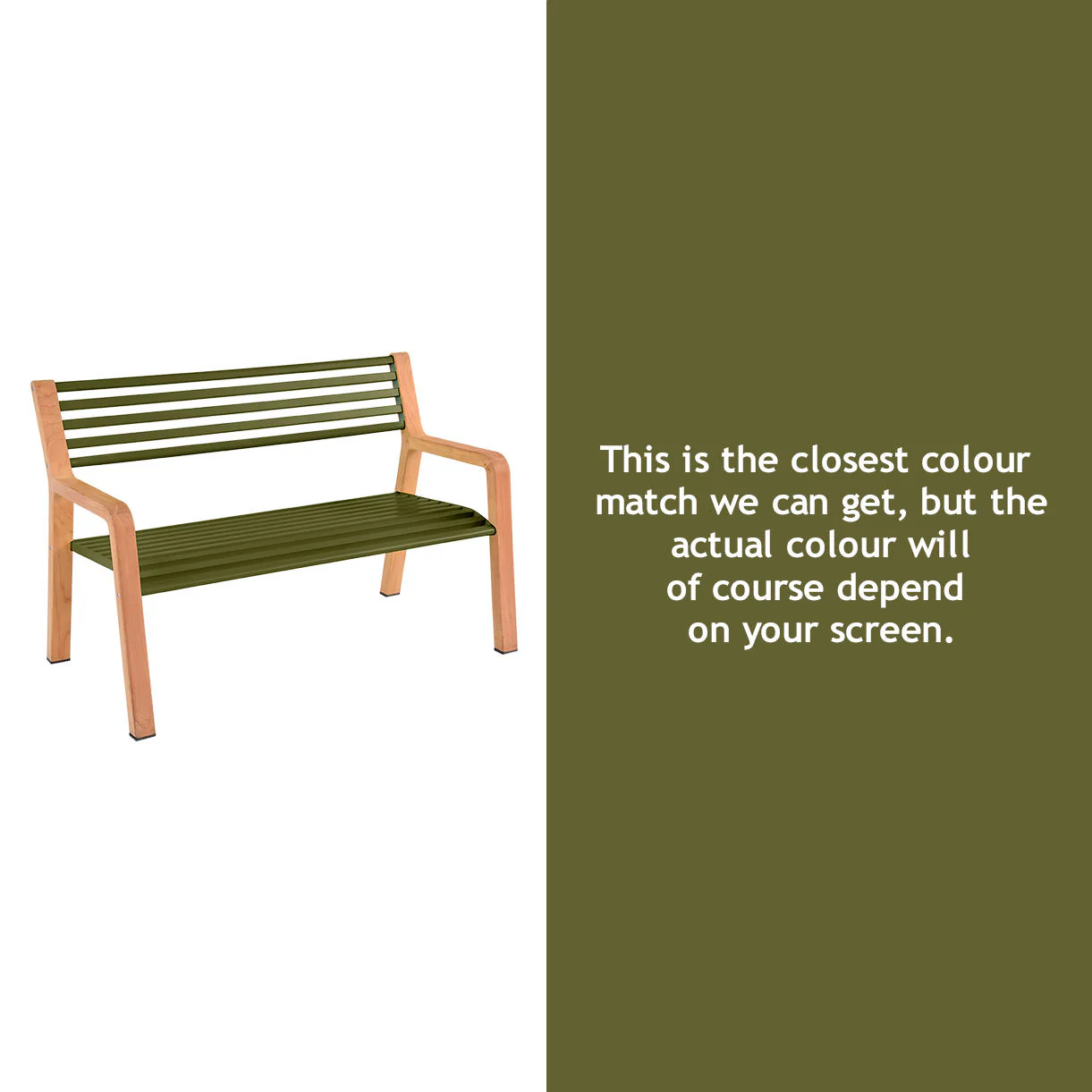 Somerset Bench with Teak Legs - Image 27