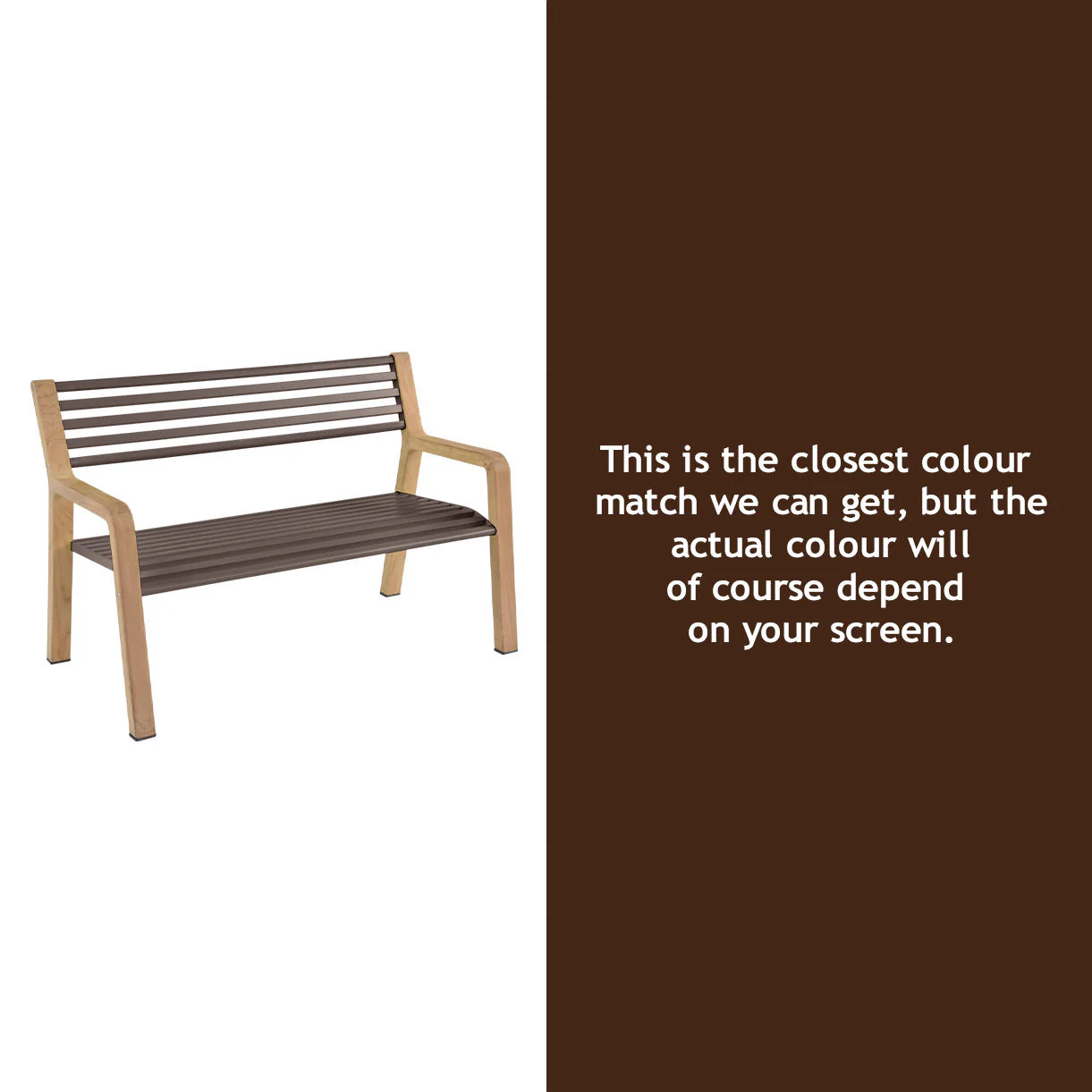 Somerset Bench with Teak Legs - Image 32
