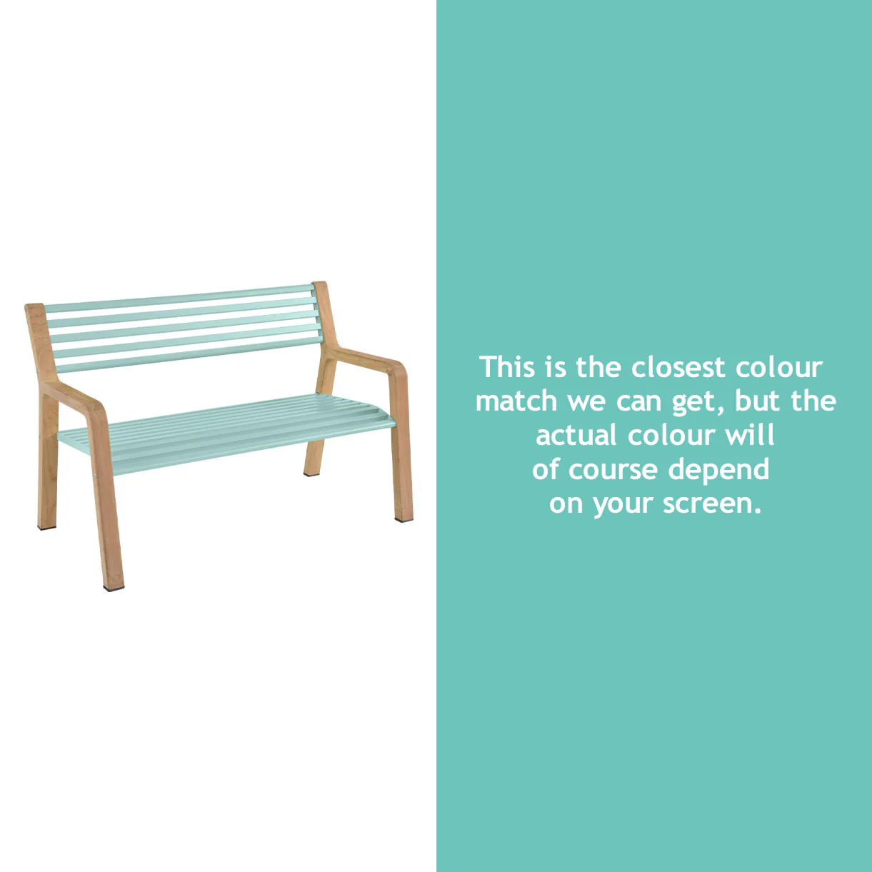 Somerset Bench with Teak Legs - Image 33