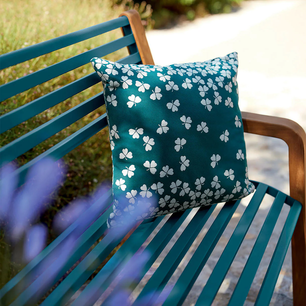 Somerset Bench with Teak Legs - Image 4