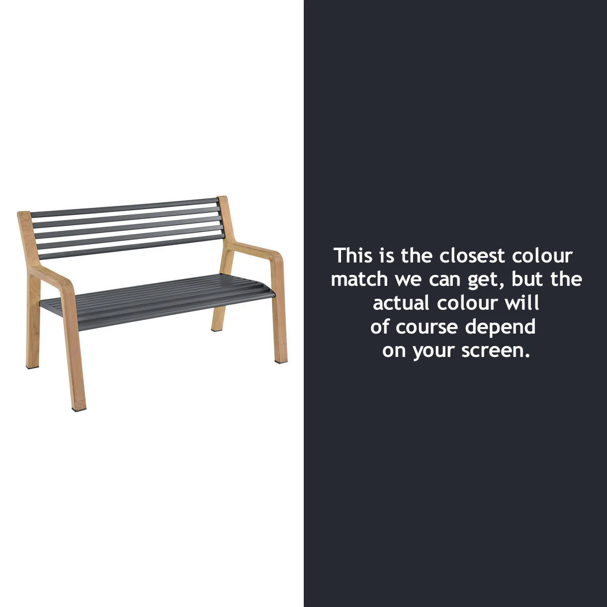 Somerset Bench with Teak Legs - Image 8