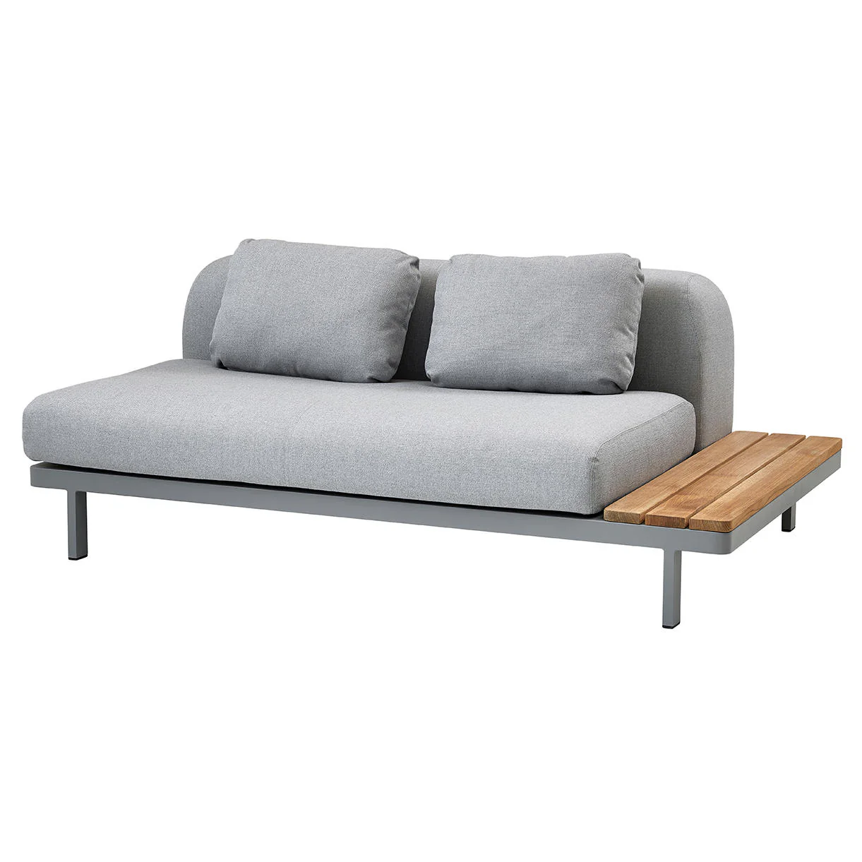 Space 2 Seater Module with Teak Table - Left - Image 4