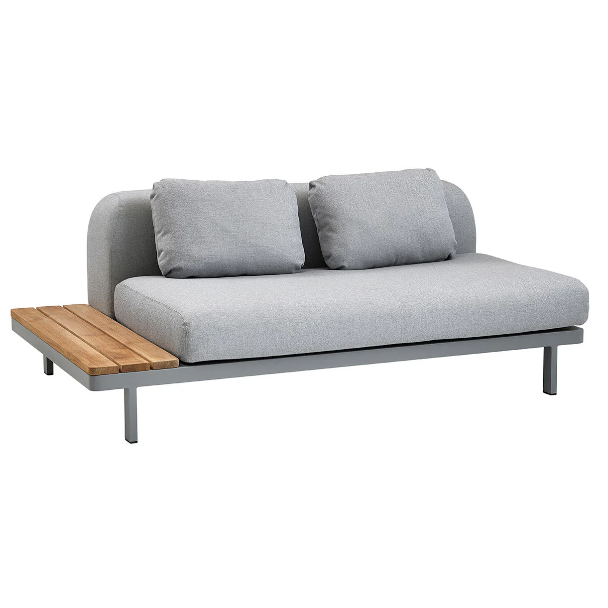 Space 2 Seater Module with Teak Table - Right - Image 7