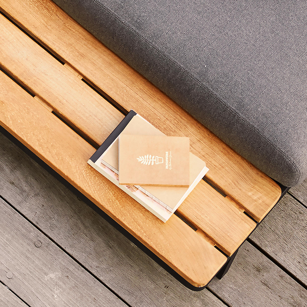 Space Daybed Module with Teak Table - Left - Image 3