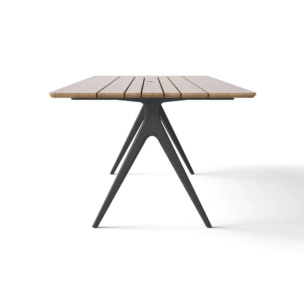 Split Teak Dining Table - Image 2