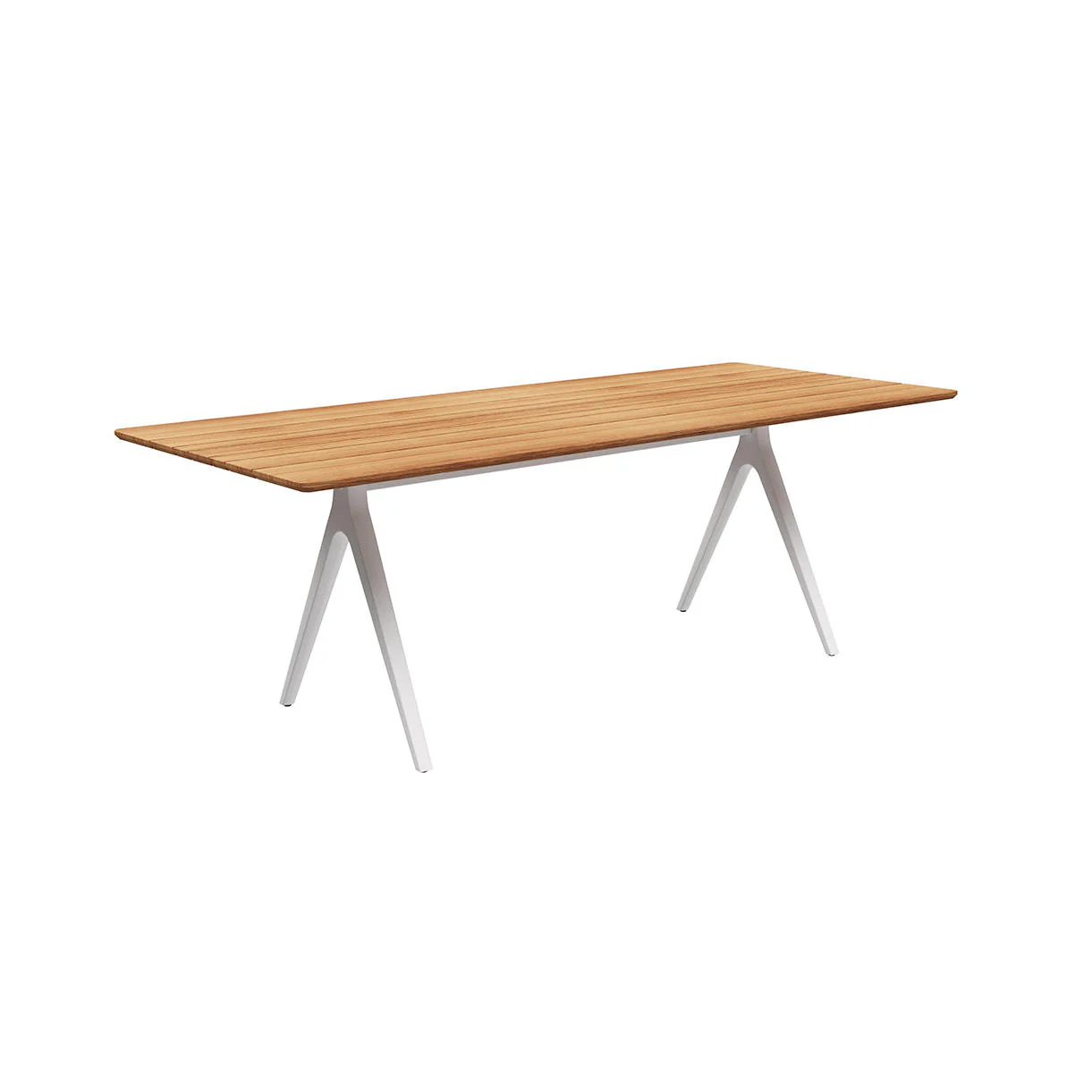 Split Teak Dining Table - Image 3