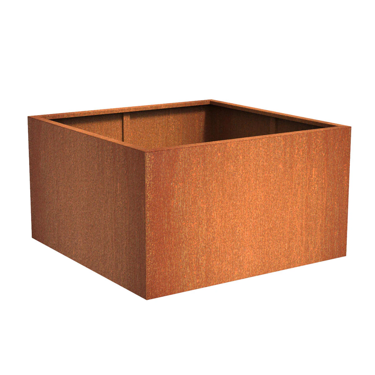 Square Corten Steel Planters - Image 12