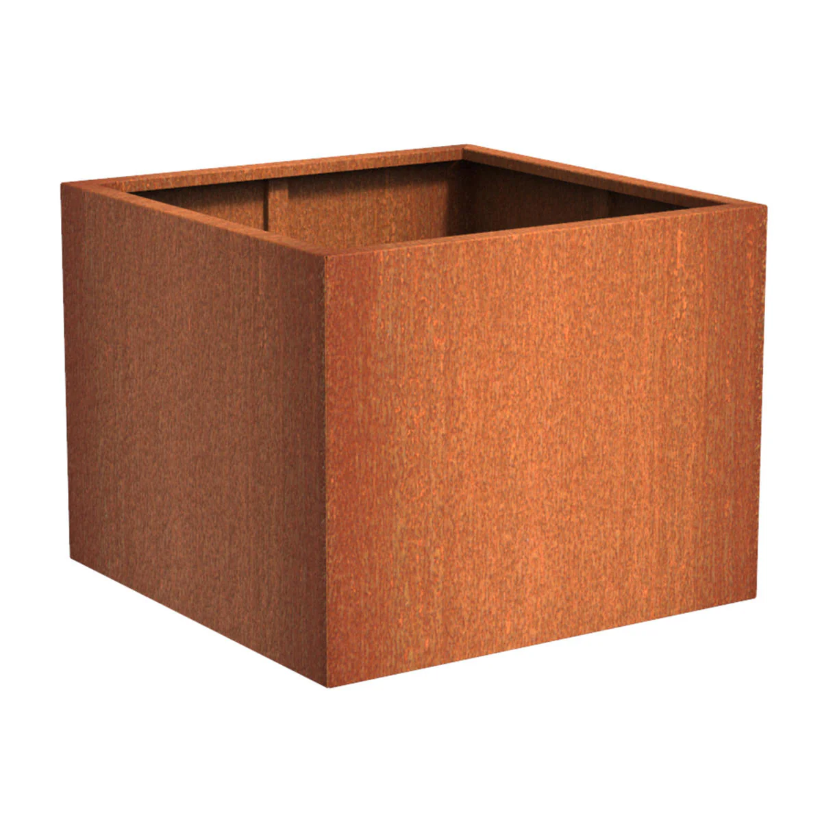 Square Corten Steel Planters - Image 8