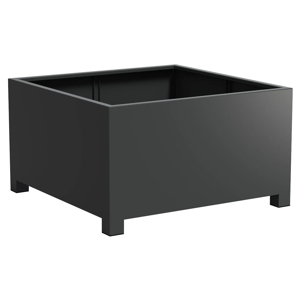 Square Footed Aluminium Planters - Image 10