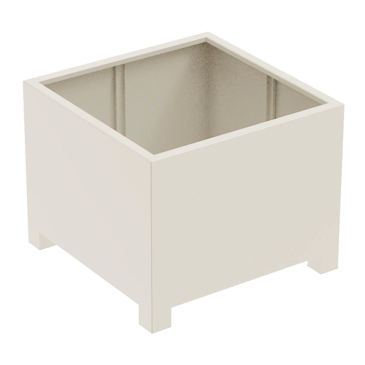 Square Footed Aluminium Planters - Image 6